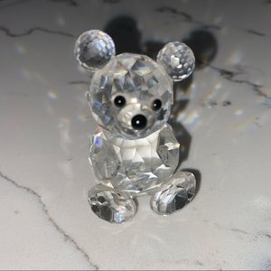 Swarovski crystal bear